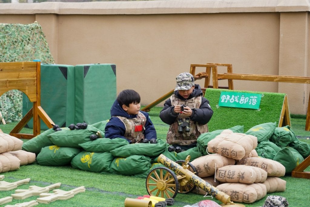Outdoor Military Obstacle Course Exclusive Kit Training Gear