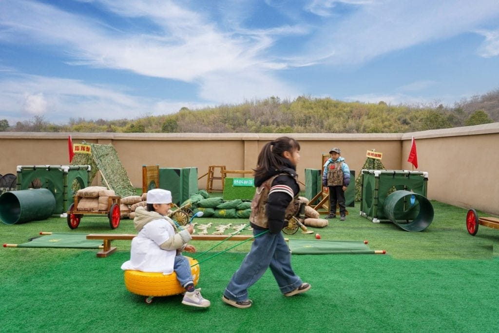 Outdoor Military Obstacle Course Exclusive Kit Training Gear