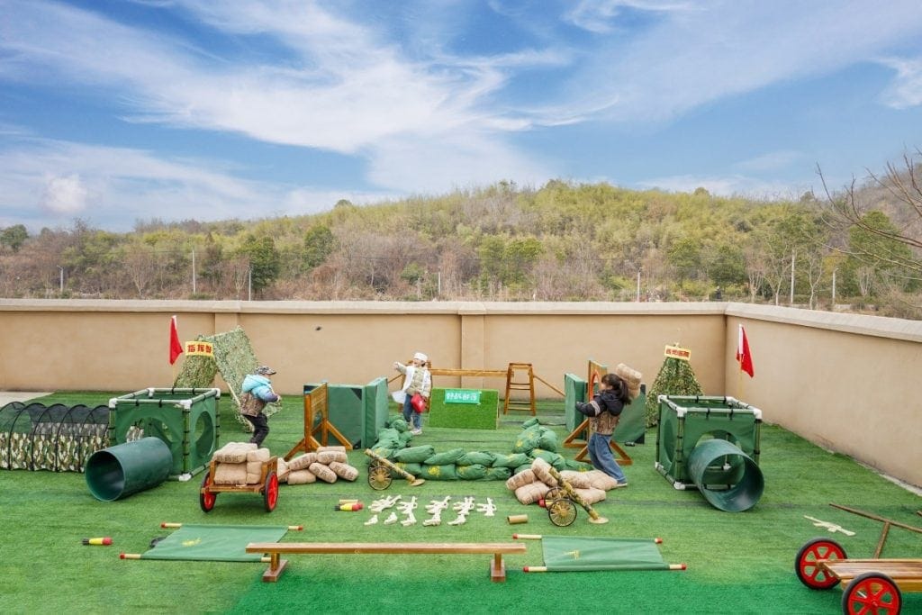 Outdoor Military Obstacle Course Exclusive Kit Training Gear