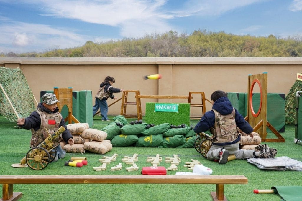 Outdoor Military Obstacle Course Exclusive Kit Training Gear