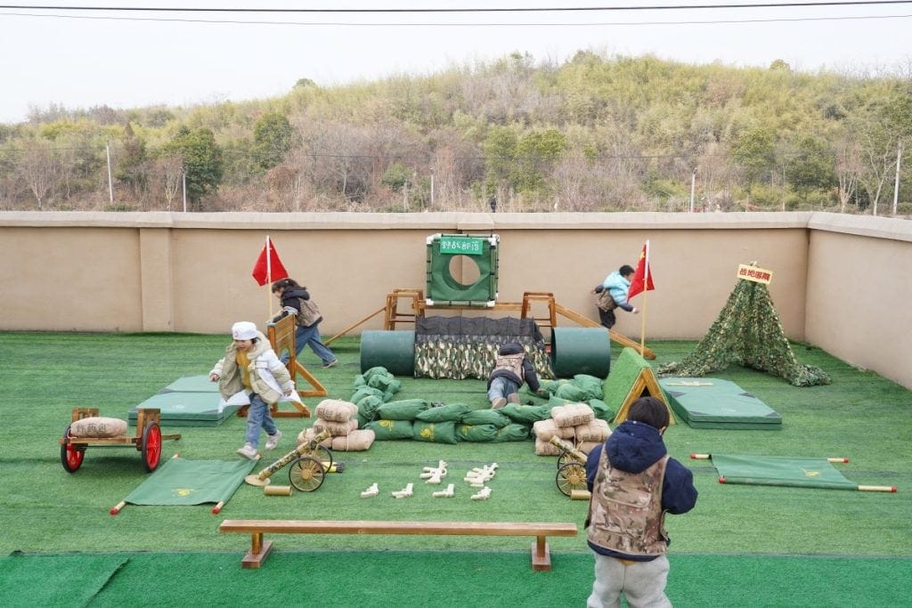 Outdoor Obstacle Course for Kids Strategic Set