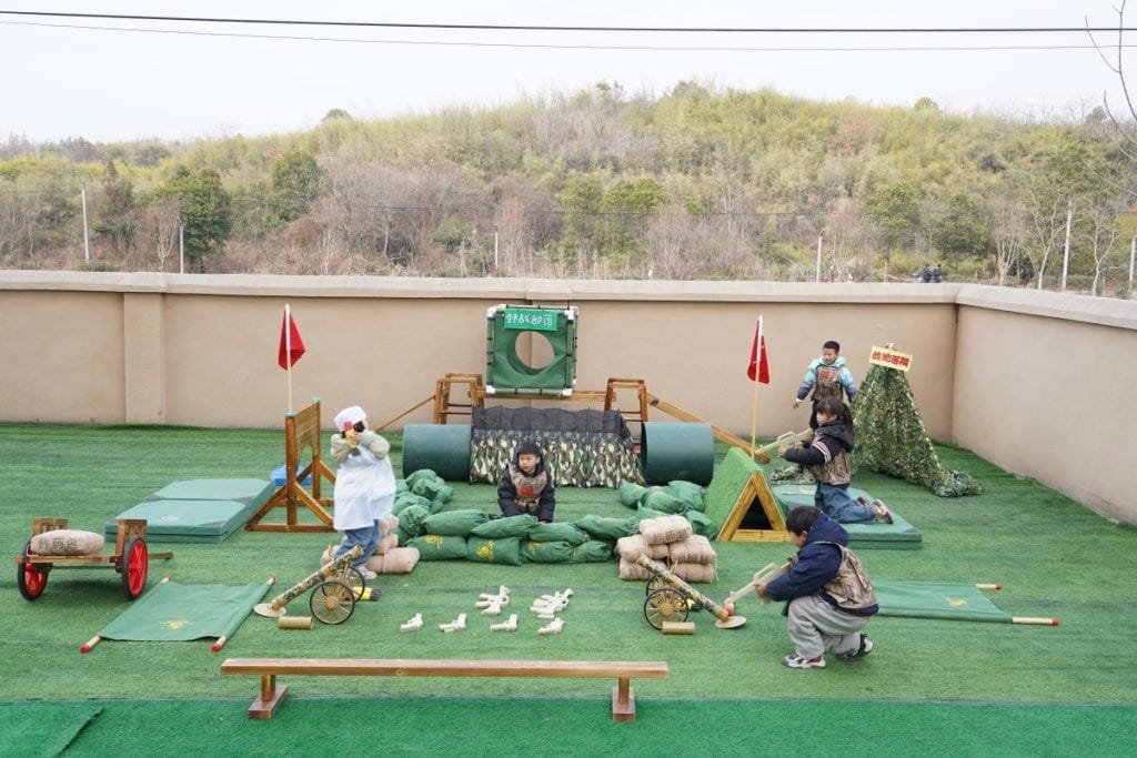 Outdoor Obstacle Course for Kids Strategic Set