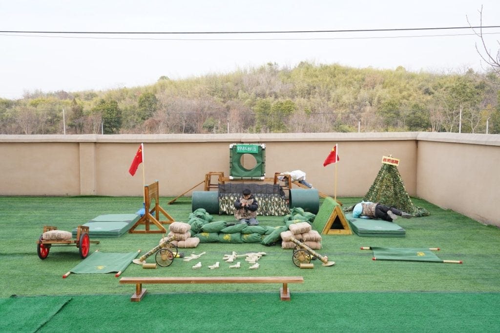 Outdoor Obstacle Course for Kids Strategic Set