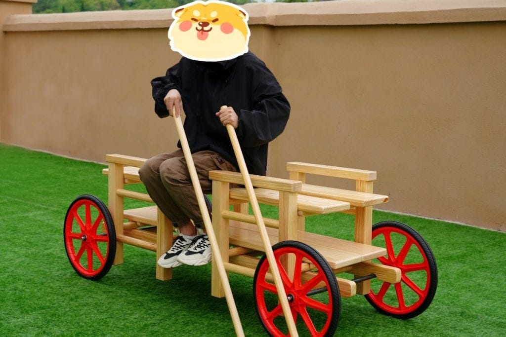 Wooden Outdoor Play Equipment for Kindergarten Daycare