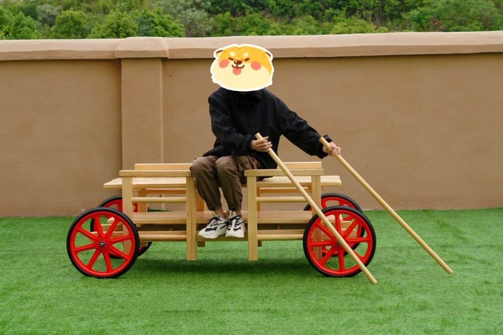 Wooden Outdoor Play Equipment for Kindergarten Daycare