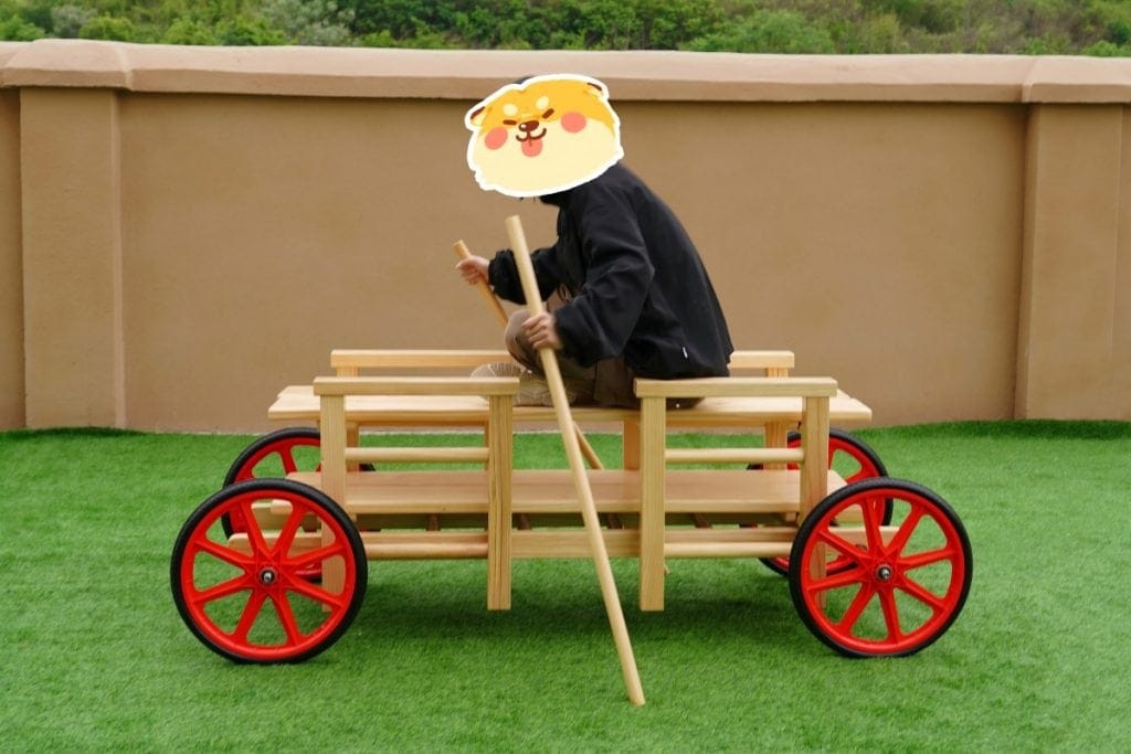 Wooden Outdoor Play Equipment for Kindergarten Daycare