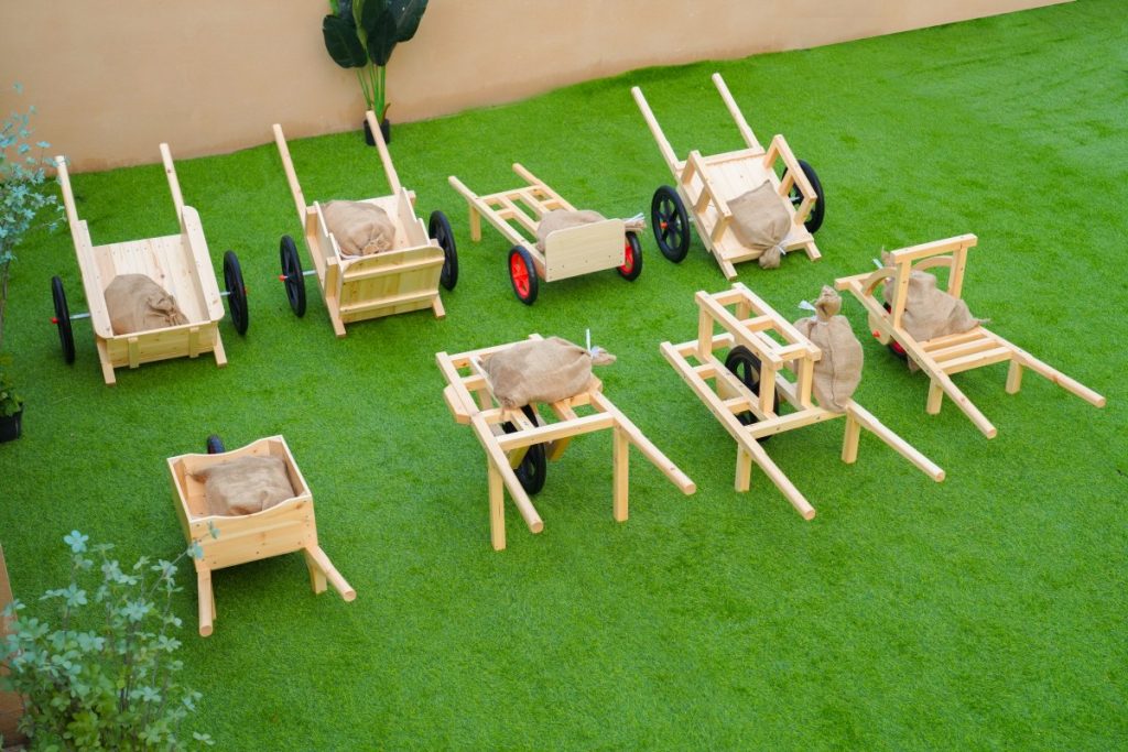 Wooden Transport and Logistics Play Set for Kids