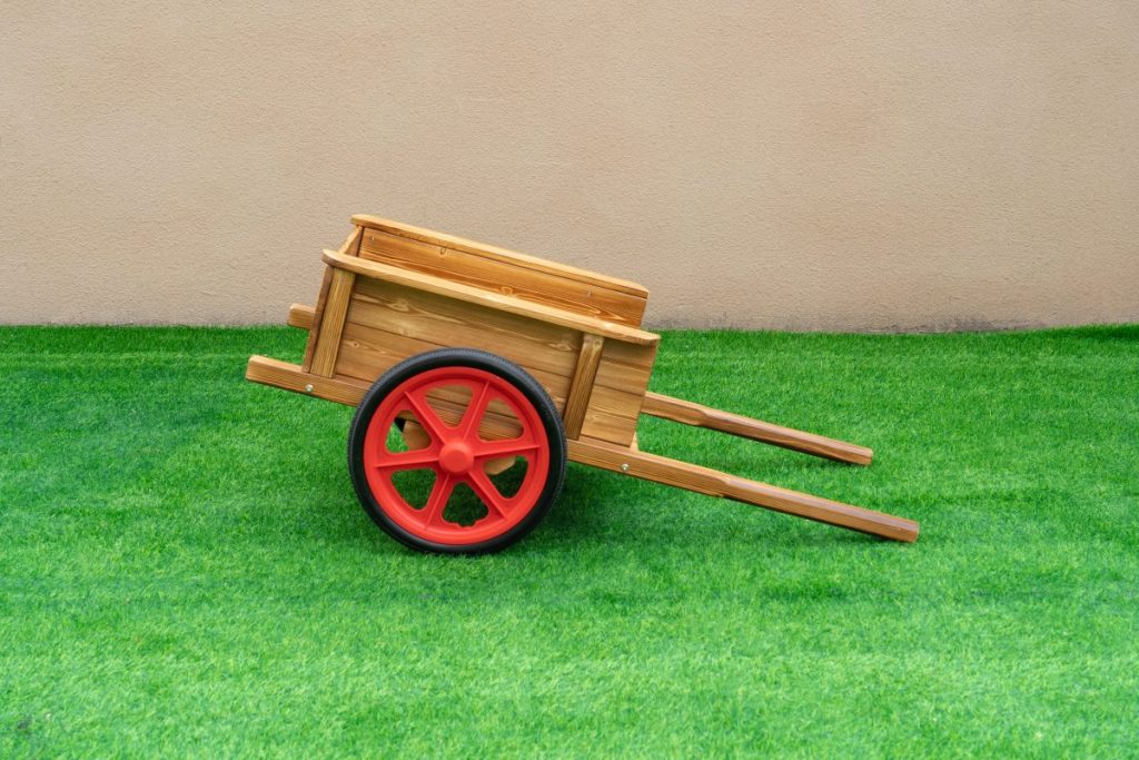 Carbonized Wooden Transport & Logistics Toy Set