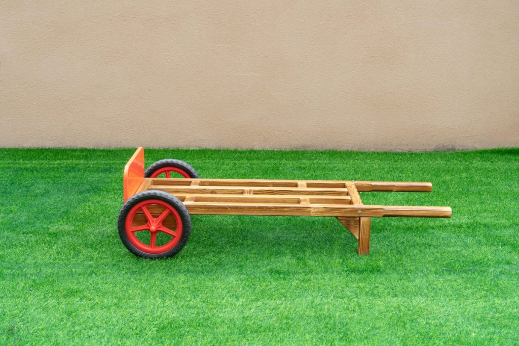 Carbonized Wooden Transport & Logistics Toy Set