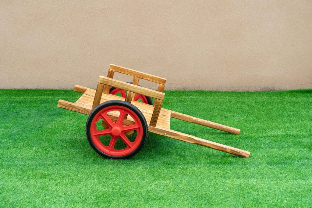 Carbonized Wooden Transport & Logistics Toy Set