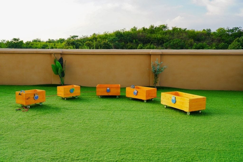Modular Kindergarten Train Cart Storage for Classroom