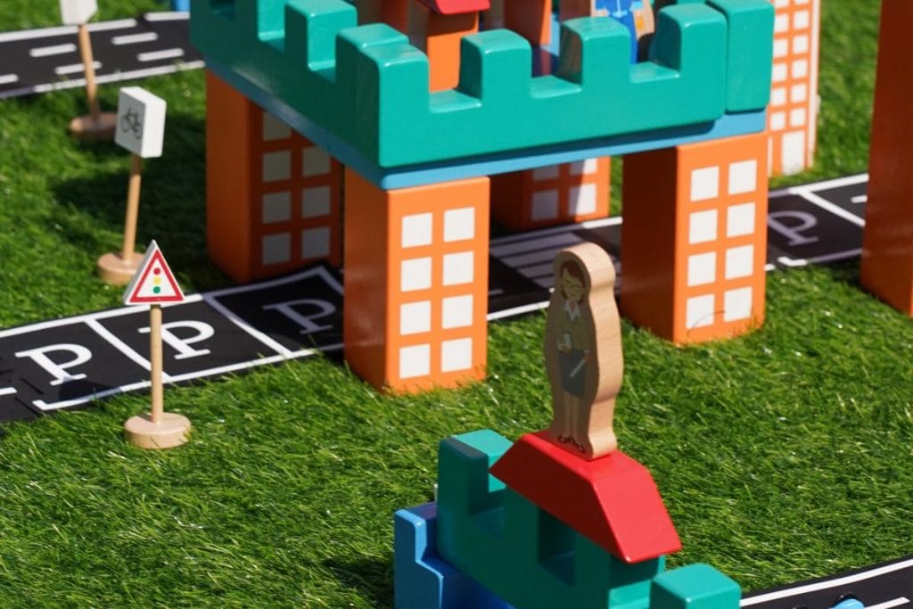 151-Piece Preschool Road & City Building Set – Junior Level