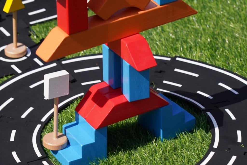 151-Piece Preschool Road & City Building Set – Junior Level