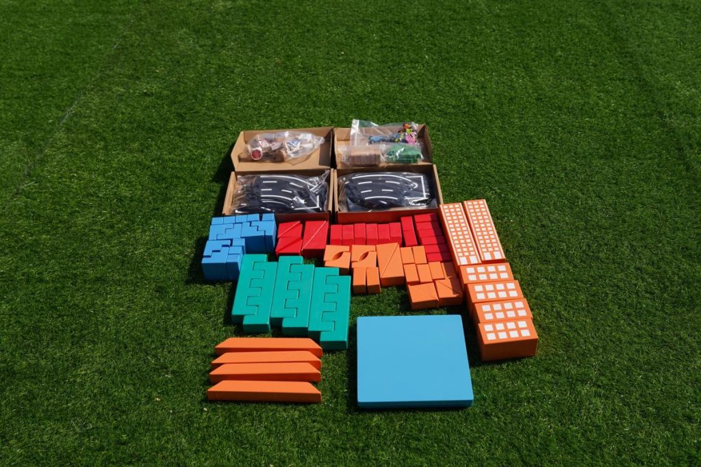151-Piece Preschool Road & City Building Set – Junior Level
