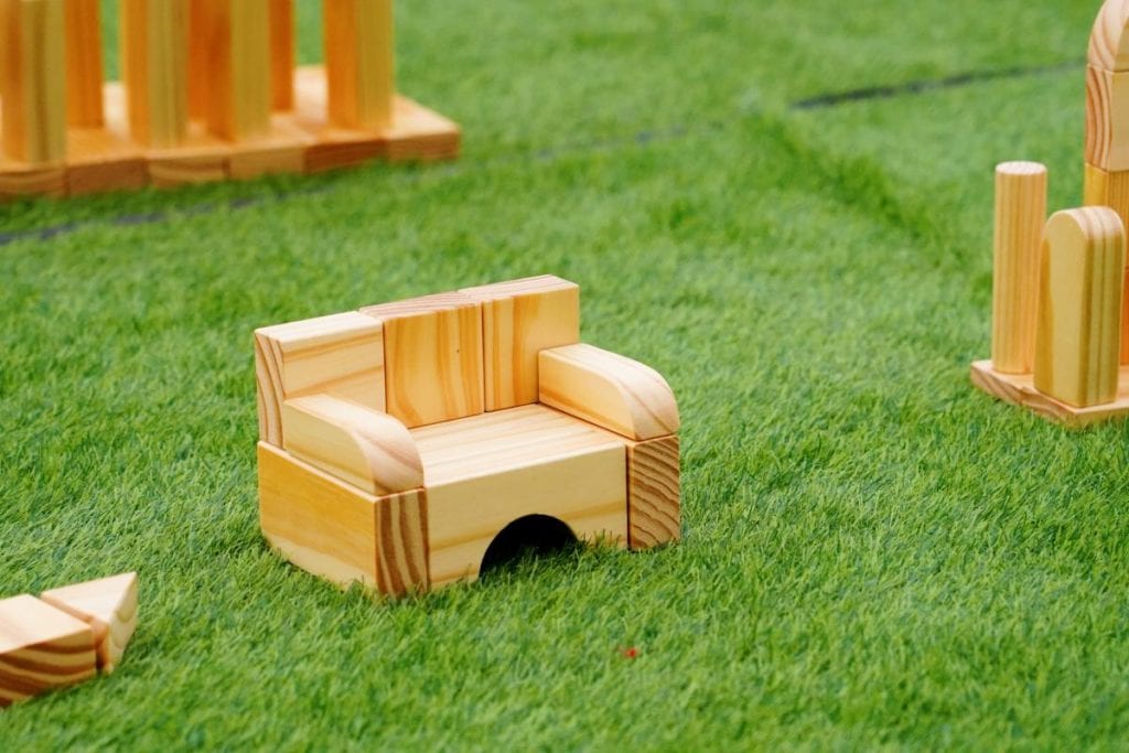 348-Piece Jumbo Wooden Unit Blocks Set