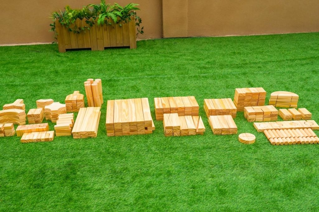 348-Piece Jumbo Wooden Unit Blocks Set