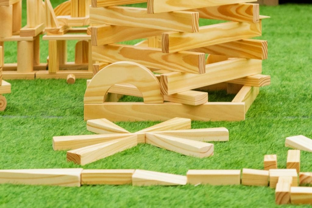 348-Piece Jumbo Wooden Unit Blocks Set