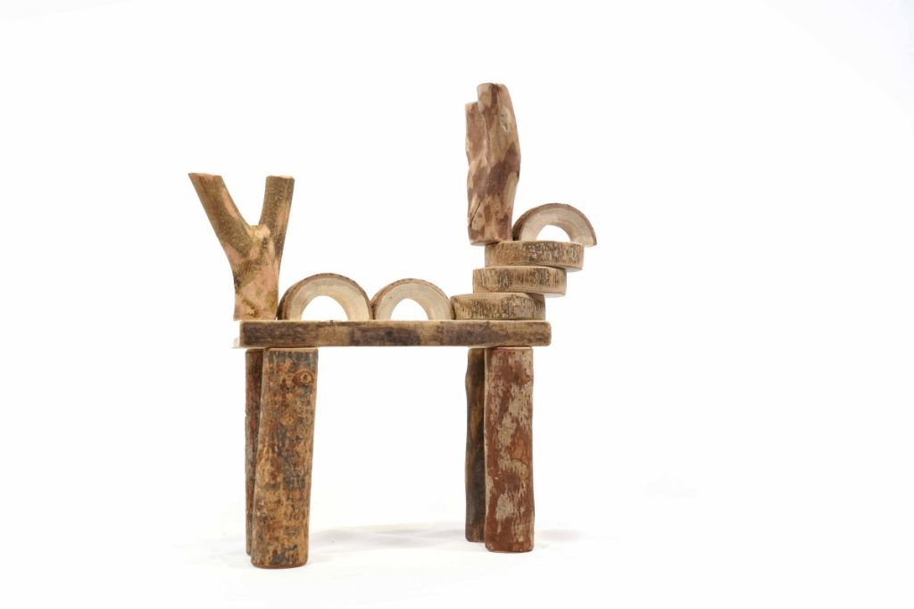 36-Piece Natural Branch & Arch Loose Parts Building Set