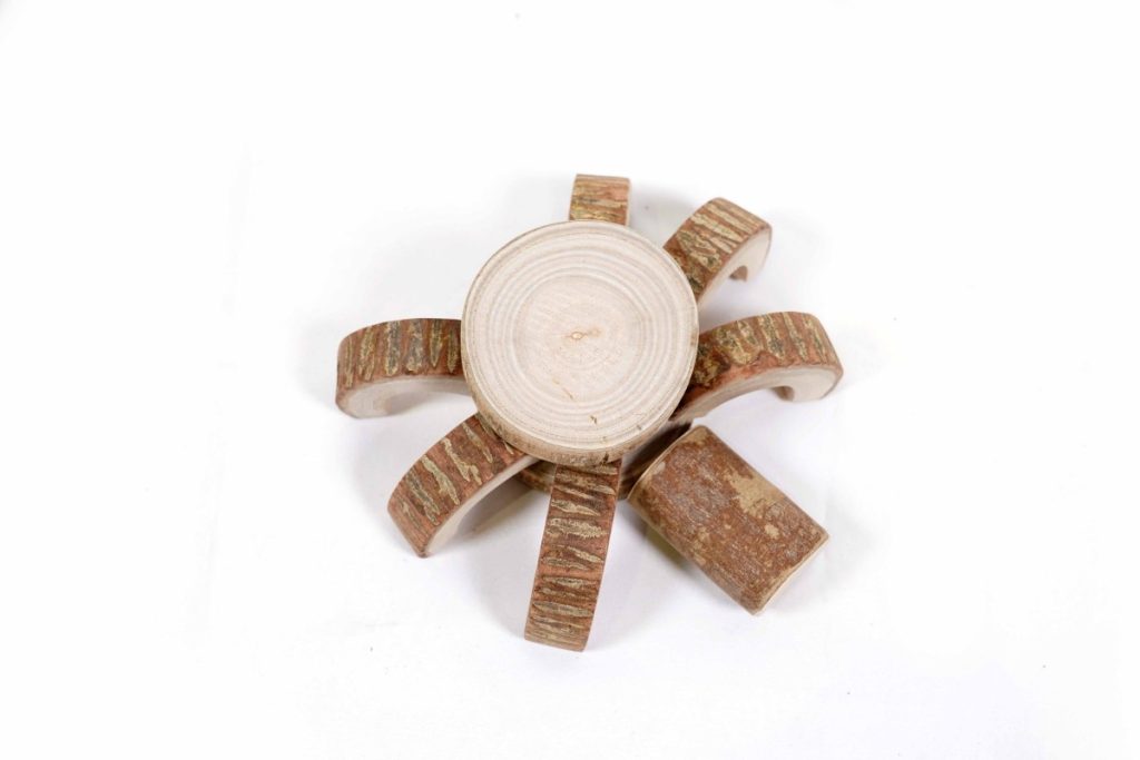 36-Piece Natural Branch & Arch Loose Parts Building Set