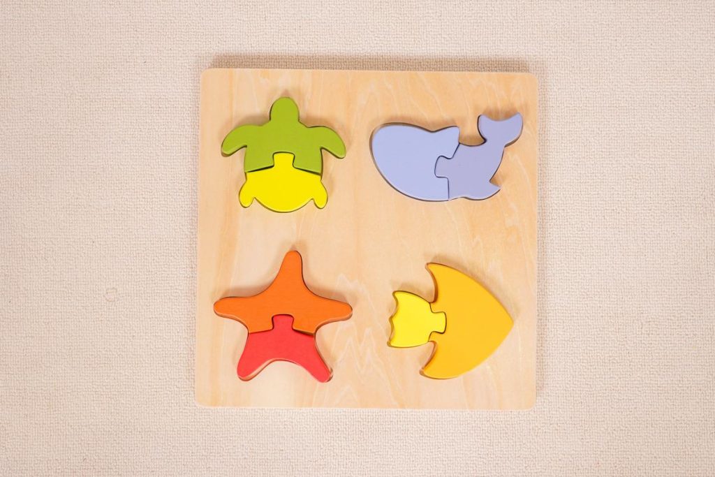 Mobile Montessori Learning Cabinet with Activity Boards