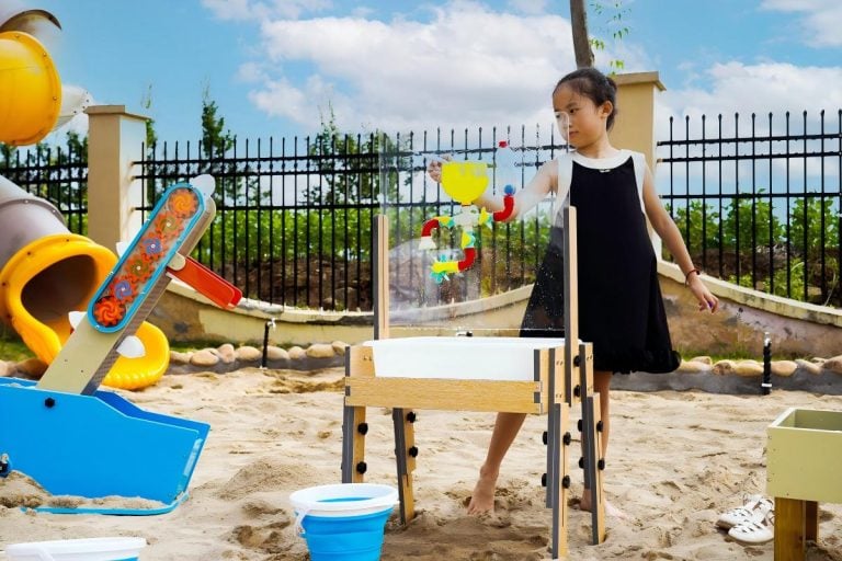 Outdoor Water Play Table Banner 1