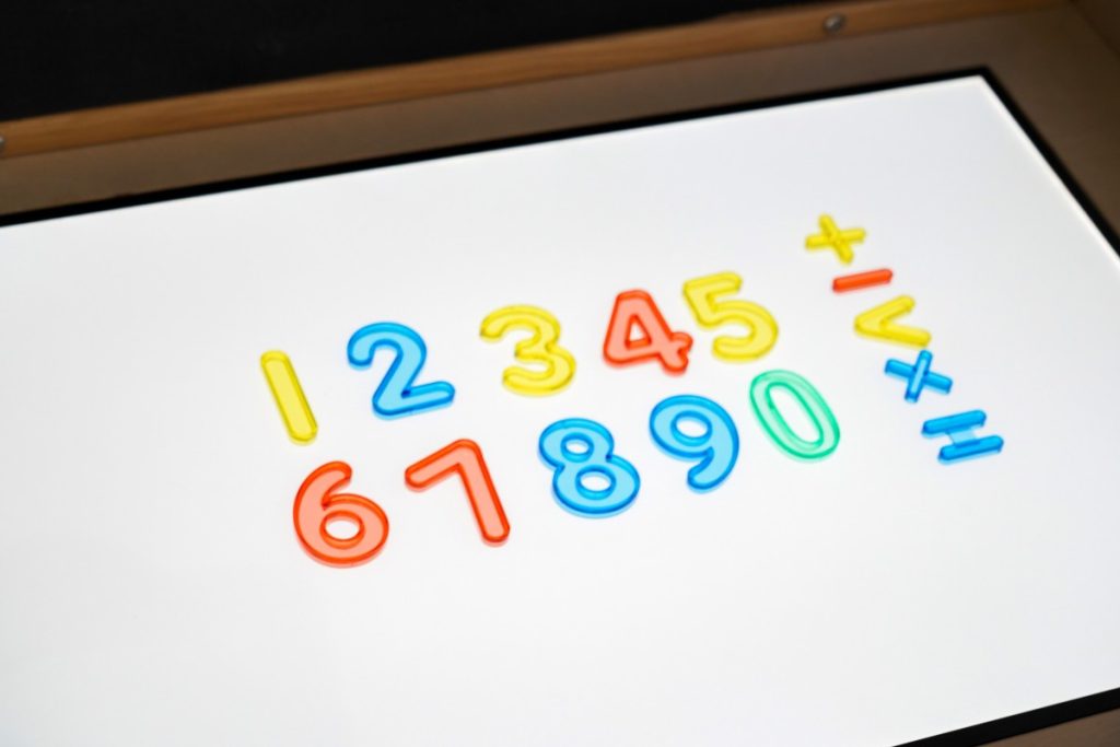 Sensory Light Table & Mirror Exploration Set