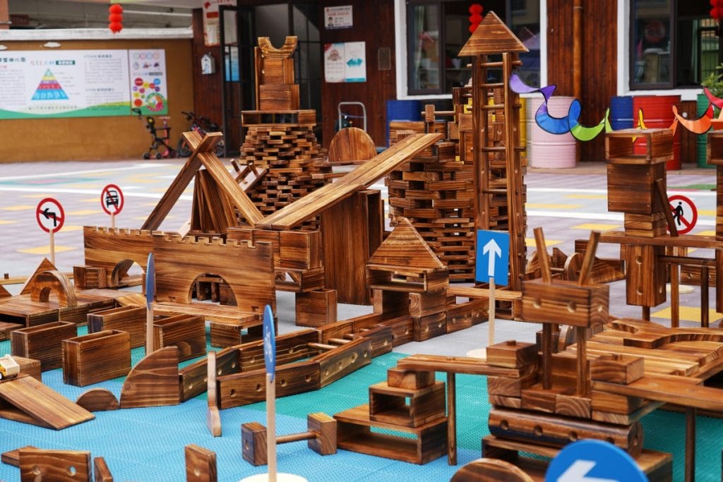 1223-Piece Complete Outdoor Building Block System