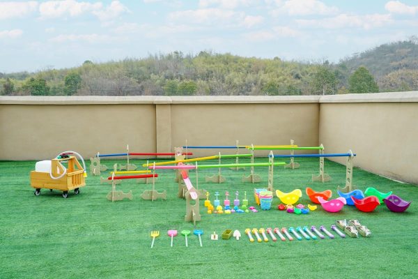 130-Piece Preschool Water Play System | Outdoor Sand & Water Equipment
