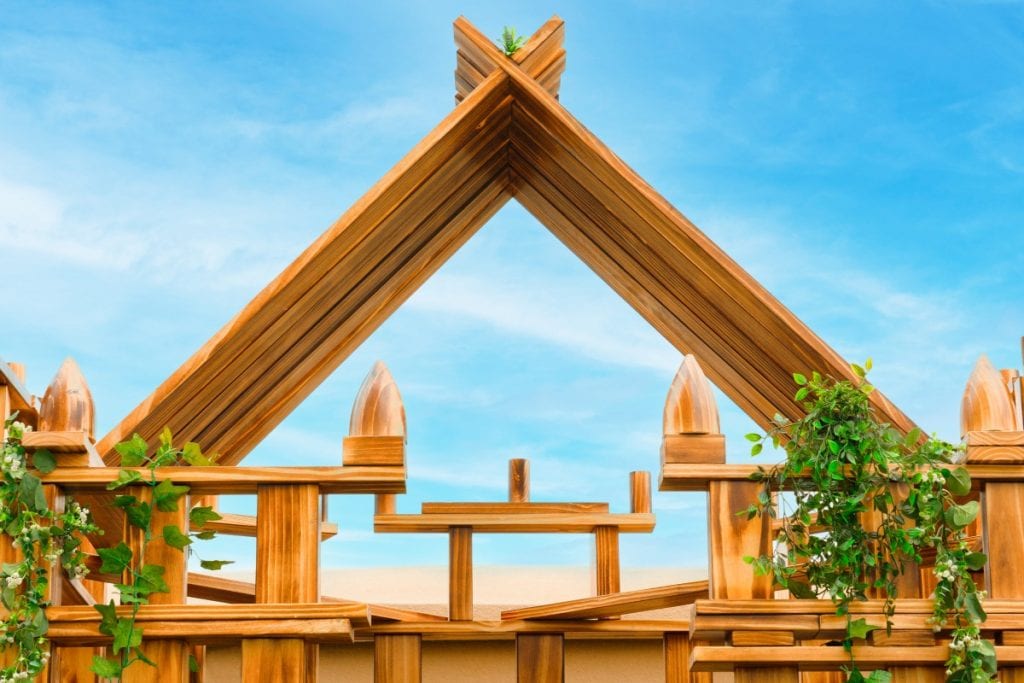 1633-Piece Large Outdoor Wooden Building Blocks – Basic Set