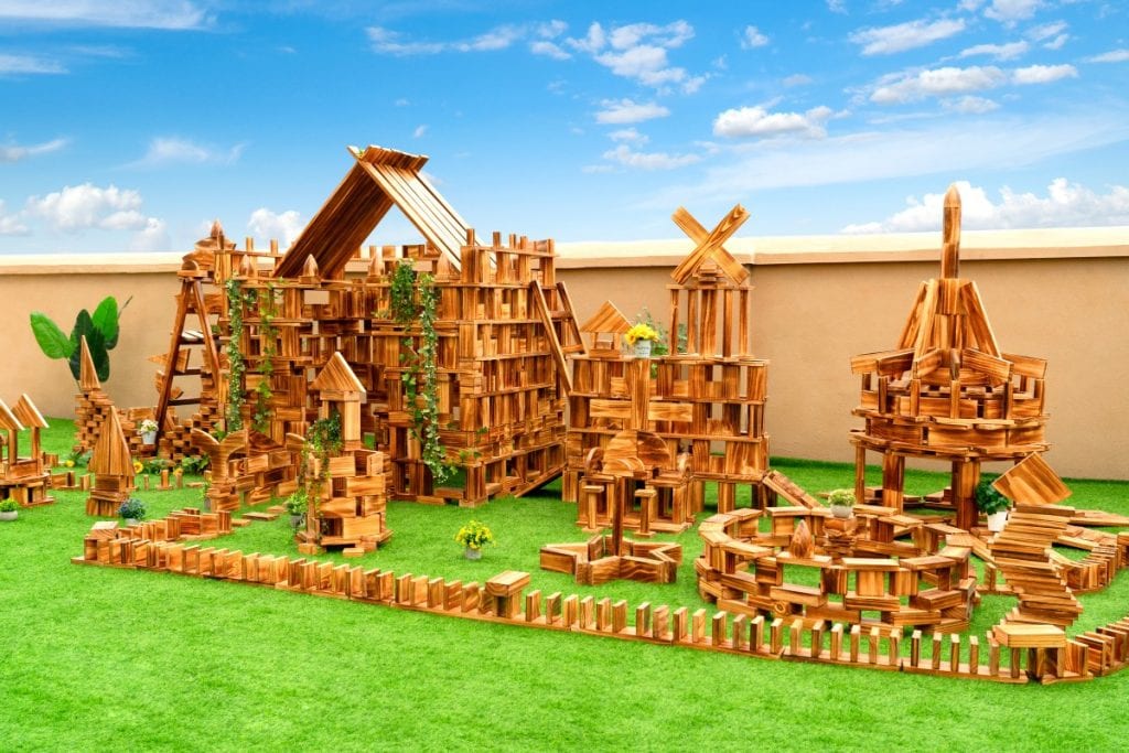 1633-Piece Large Outdoor Building Blocks – Deluxe Set