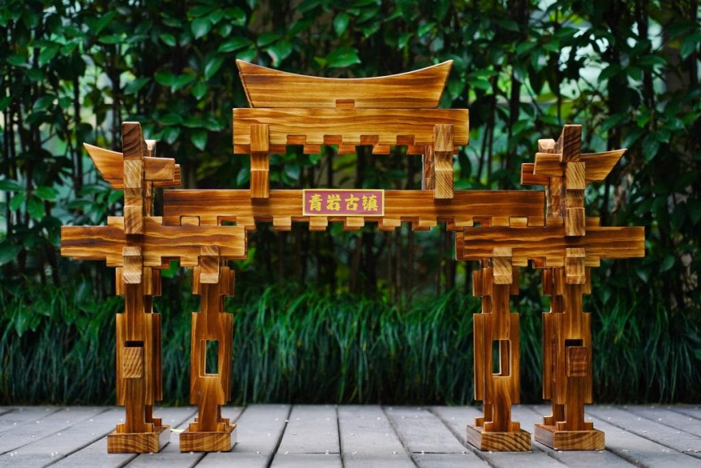 227-Piece Outdoor Mortise & Tenon Building Set
