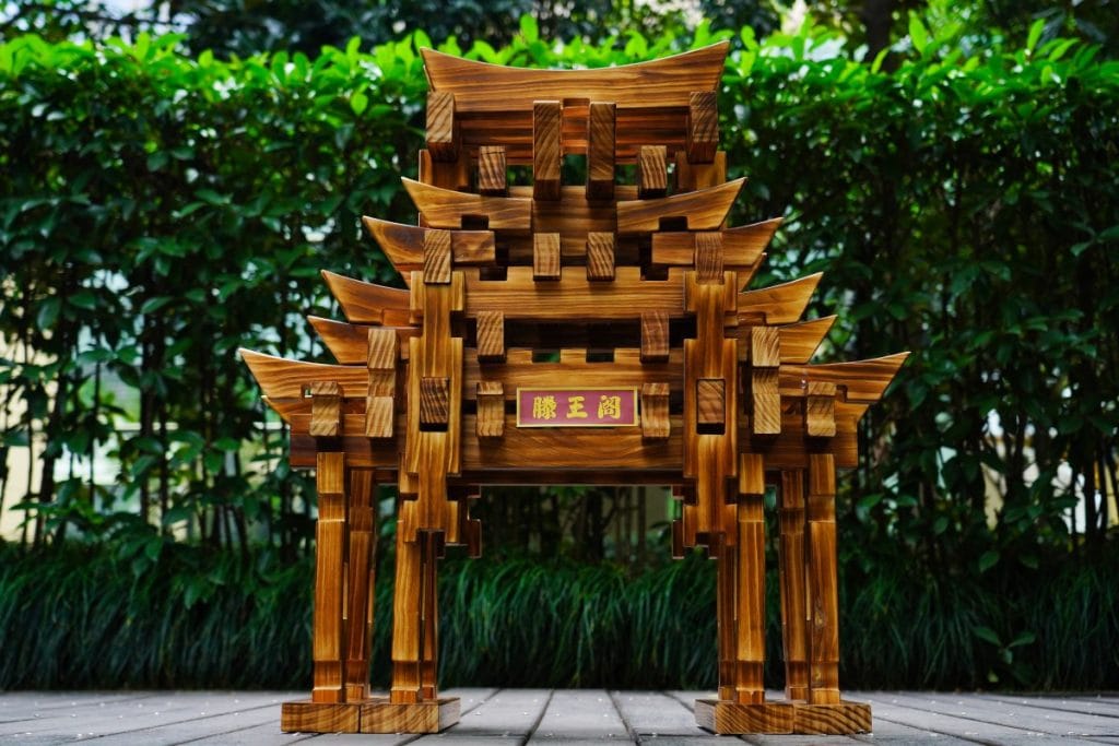 227-Piece Outdoor Mortise & Tenon Building Set
