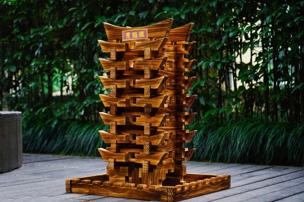 227-Piece Outdoor Mortise & Tenon Building Set