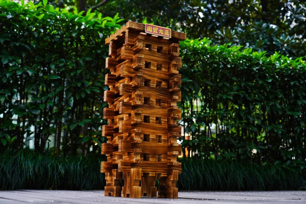 227-Piece Outdoor Mortise & Tenon Building Set