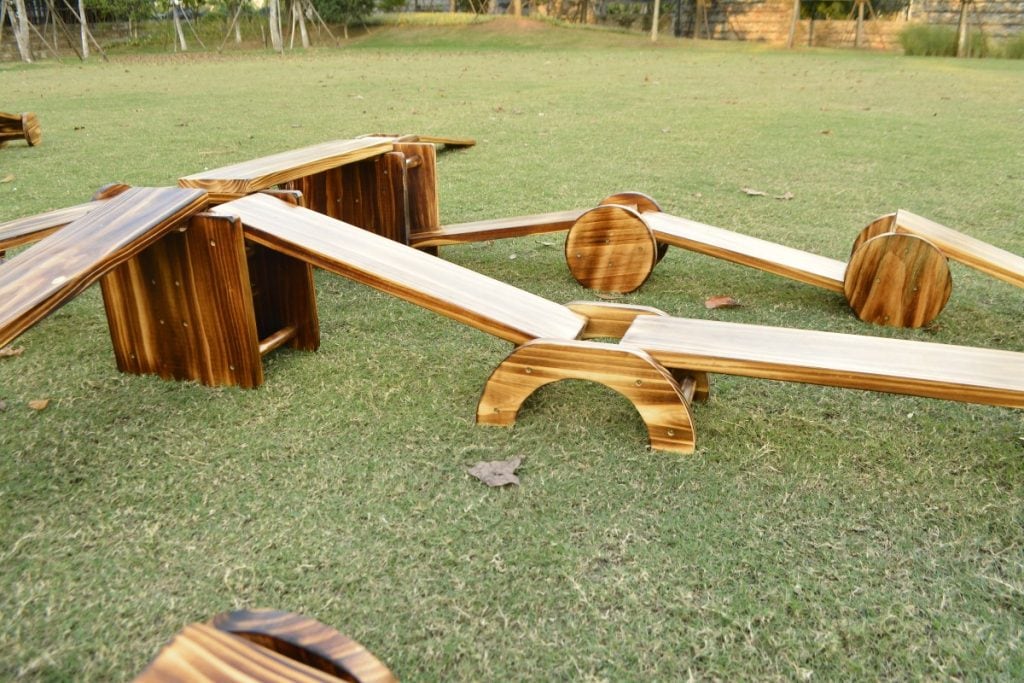 42-Piece Outdoor Panel Construction Block Set