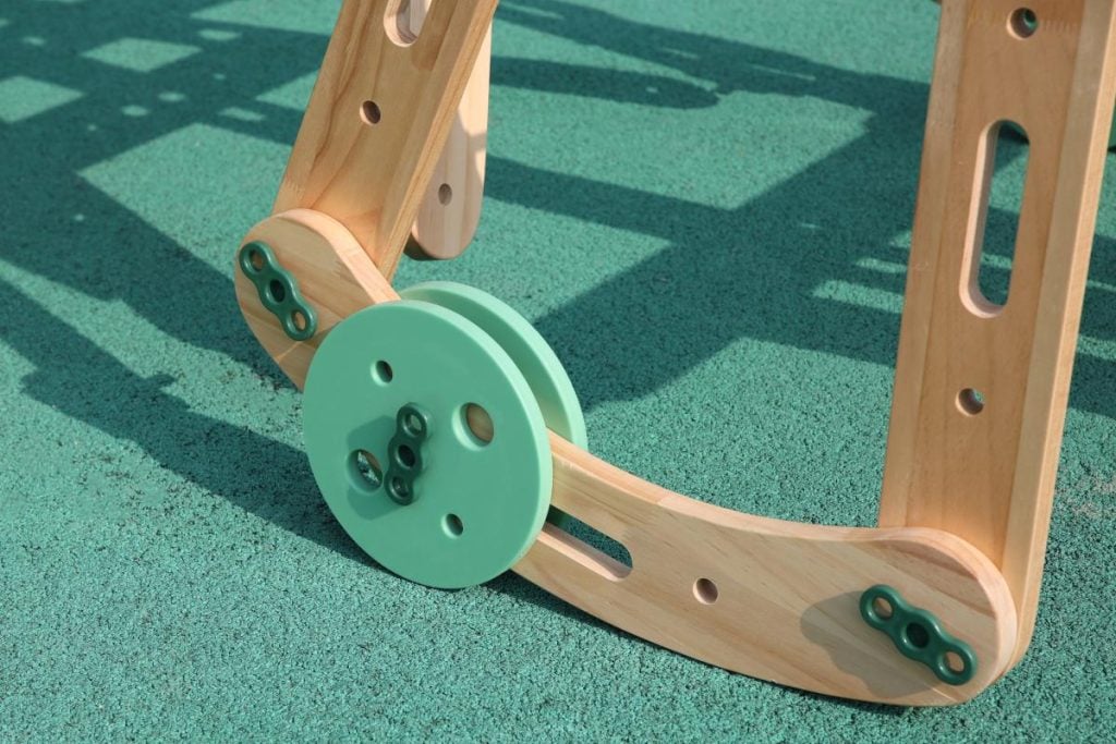 474-Piece Large Wooden Mechanical Construction Set