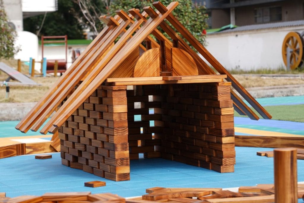 866-Piece Outdoor Construction Blocks – Play Set