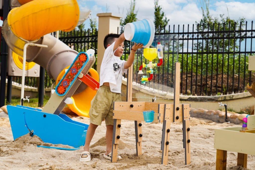 9-Station Outdoor Sand & Water Play Set
