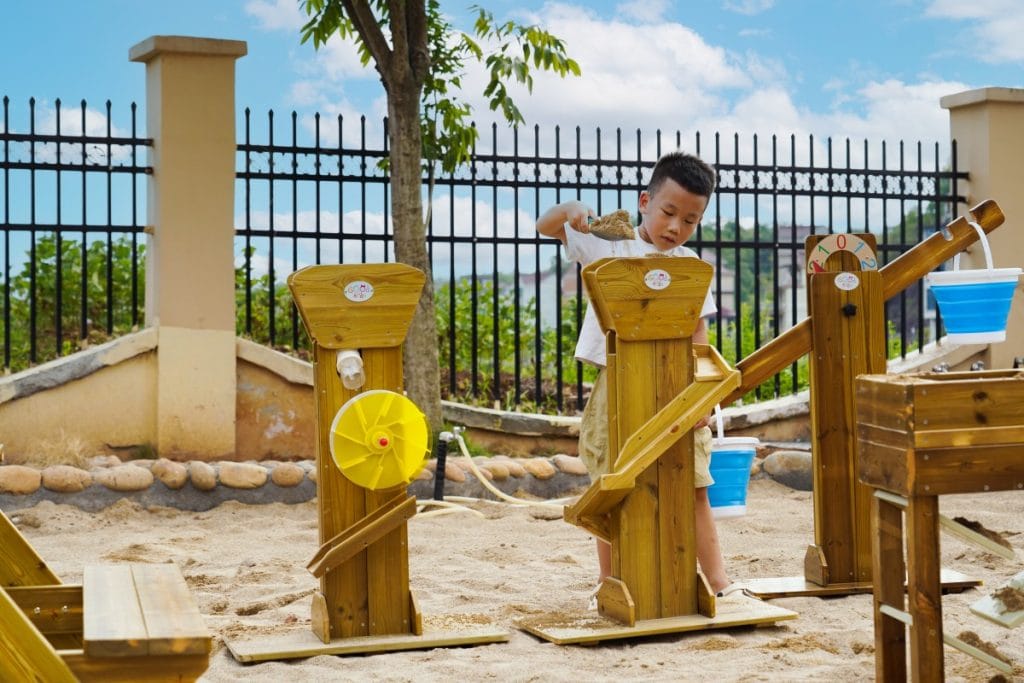 9-Station Outdoor Sand & Water Play Set