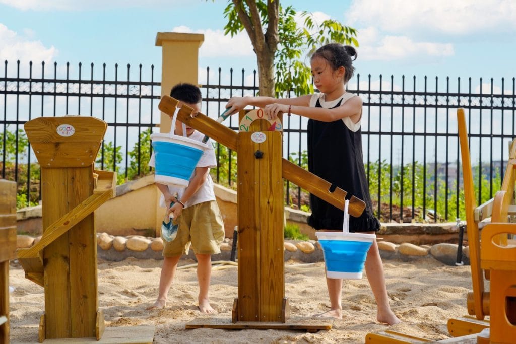 9-Station Outdoor Sand & Water Play Set