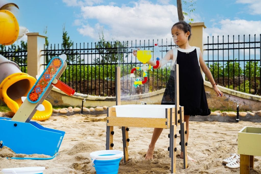 9-Station Outdoor Sand & Water Play Set