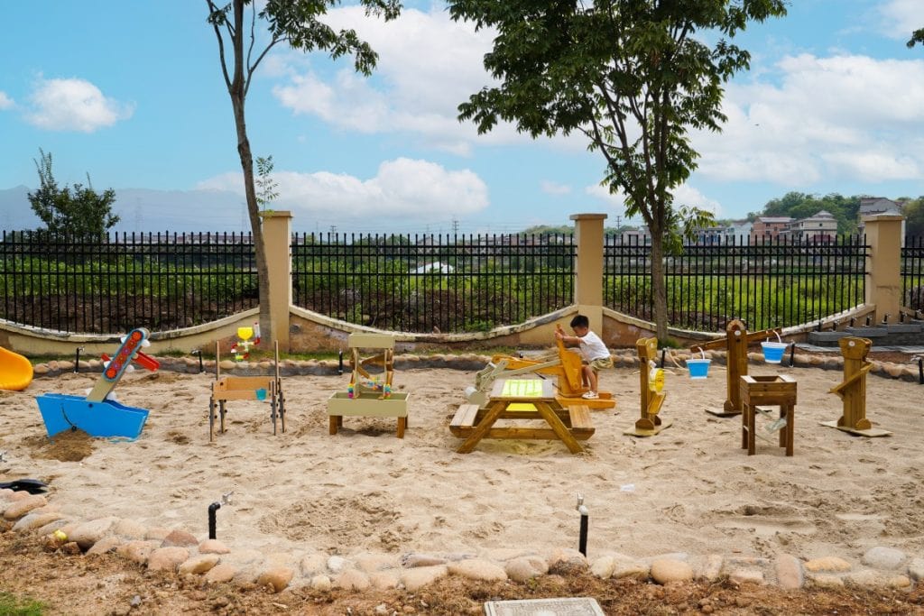 9-Station Outdoor Sand & Water Play Set
