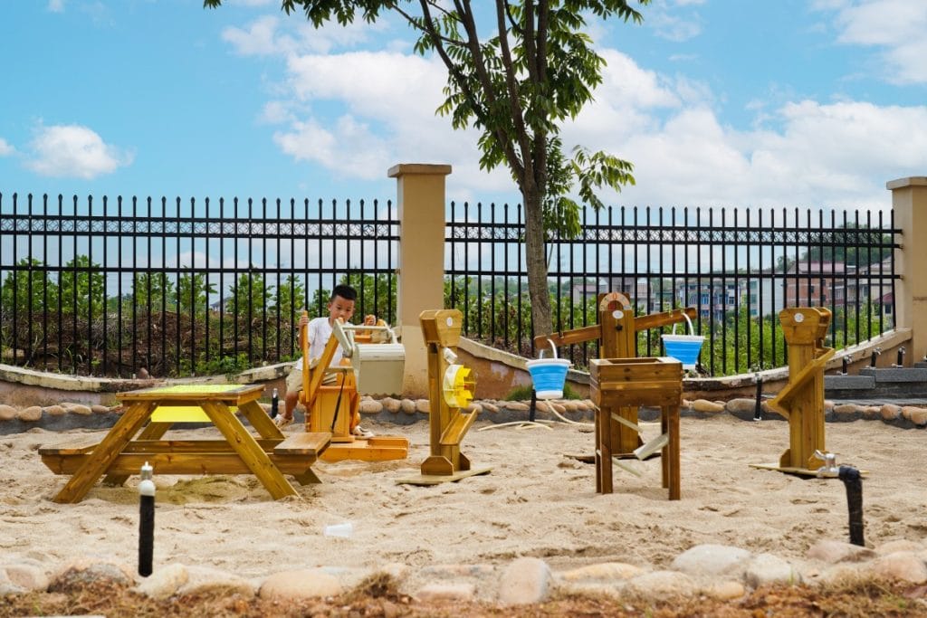 9-Station Outdoor Sand & Water Play Set