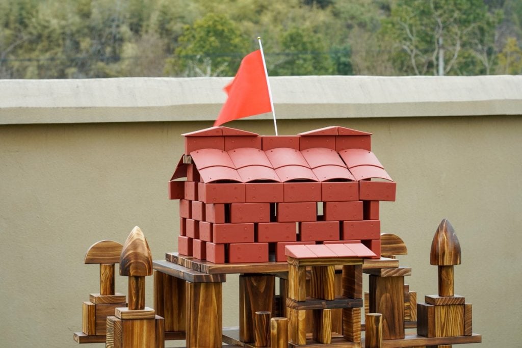 998 Piece Outdoor Landscape Building Block Set