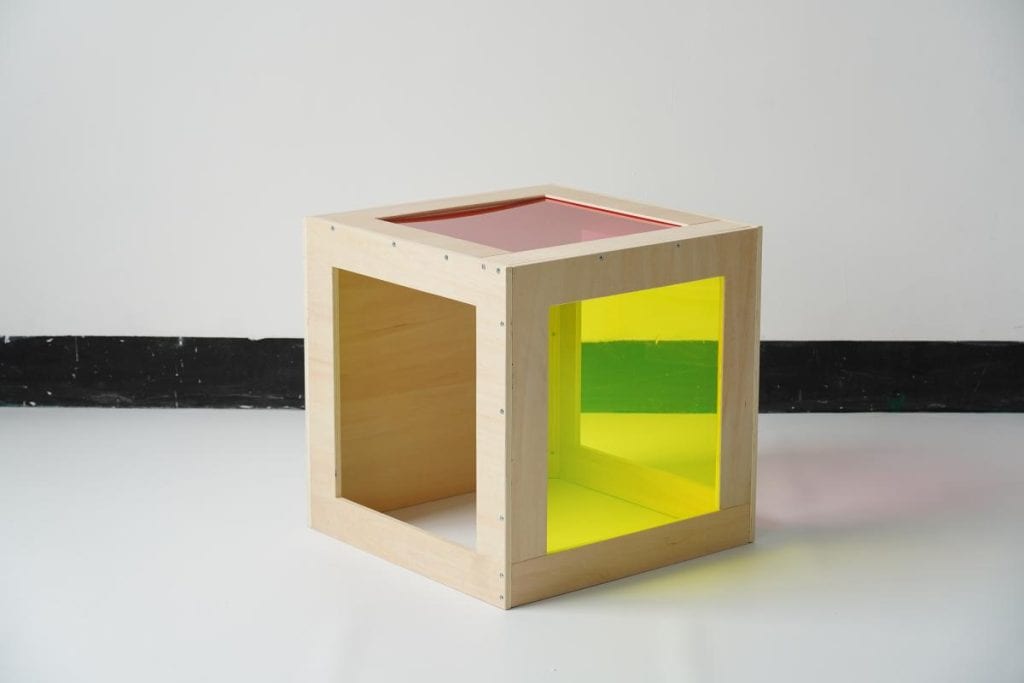 Acrylic Panel Toddler Climbing Cube