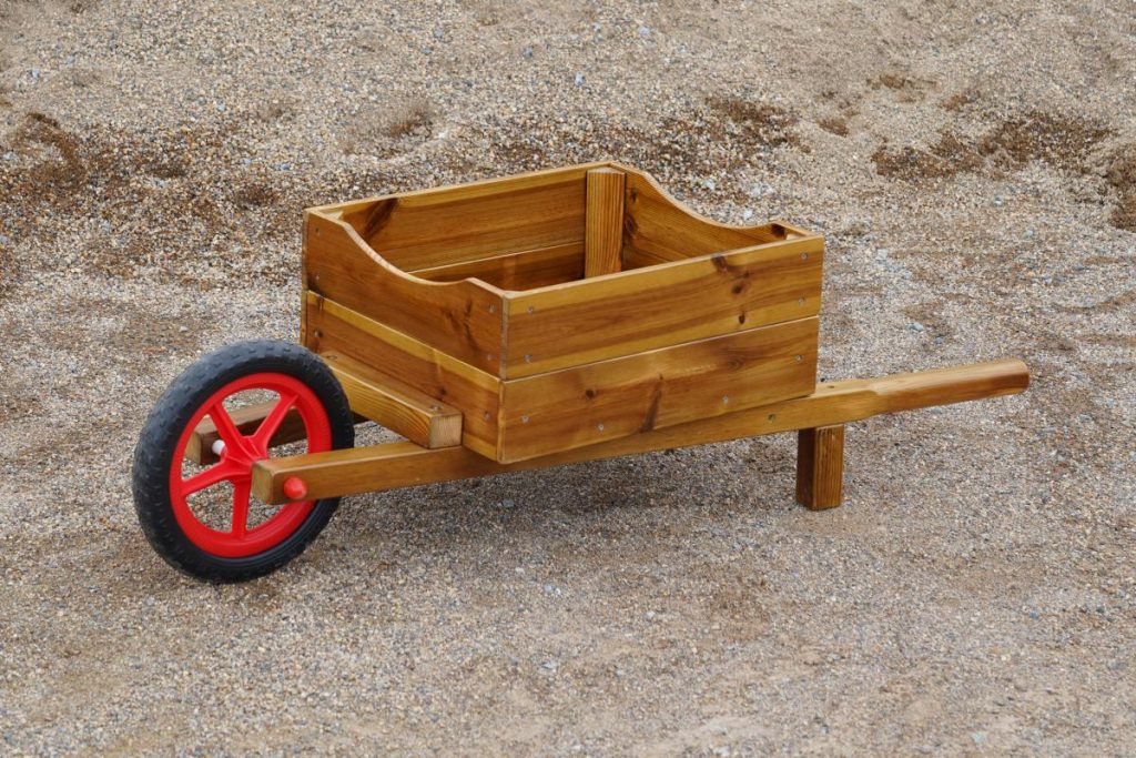 Children’s Wooden Wheelbarrow