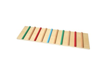 Colorful Round Bar Climbing Ladder for toddler gross motor play