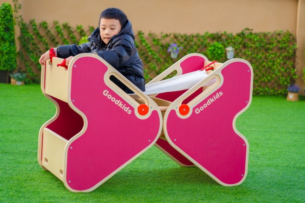 Convertible Heart Crawl Tunnel & Climber
