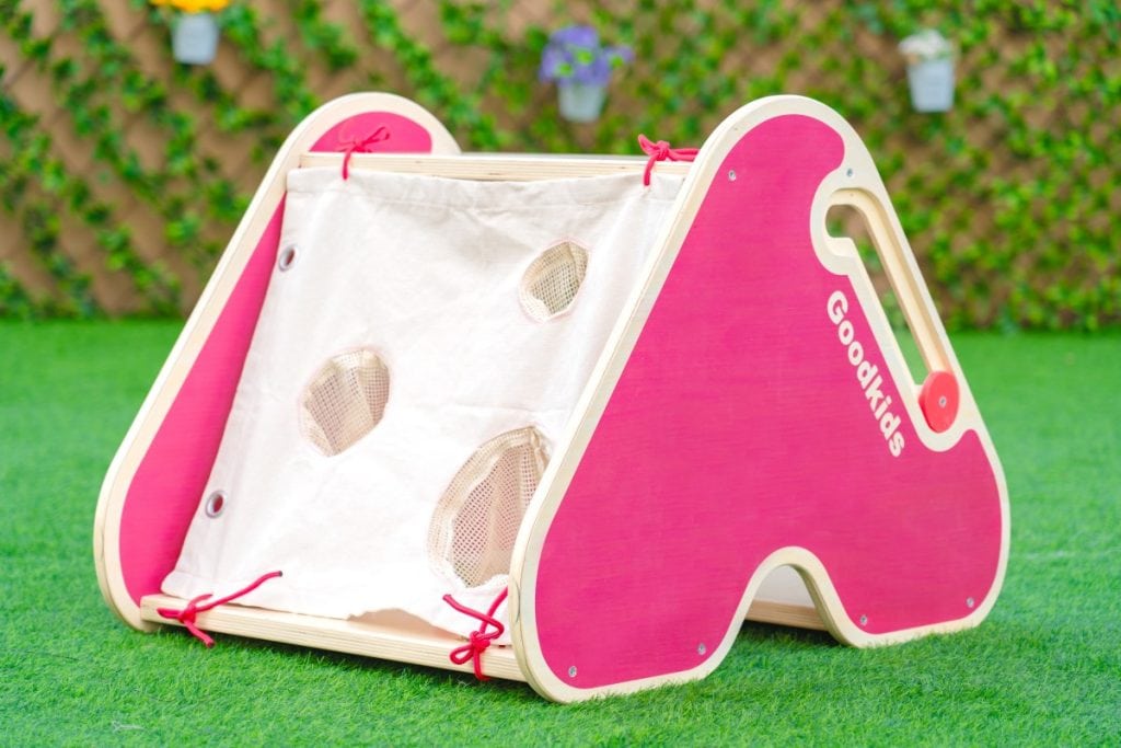 Convertible Heart Crawl Tunnel & Climber