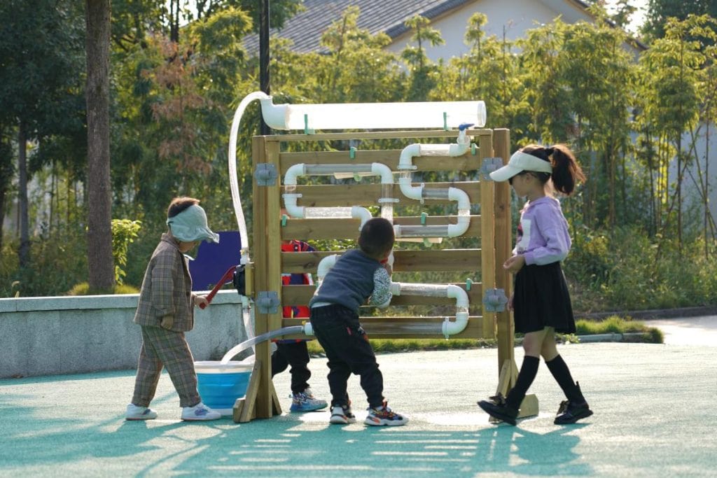 Multifunction Outdoor Water Play Wall
